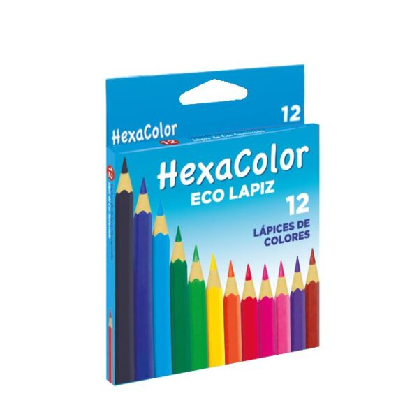 LAPICES HEXA COLOR X12